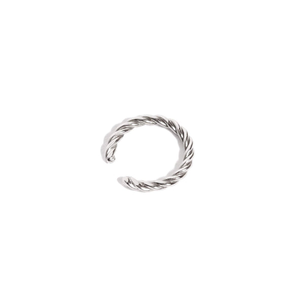 Helix Ear Cuff - 9ct White Gold