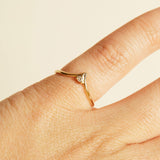 Neptune Diamond Ring - 9ct Gold