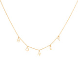 Multi Letter Necklace