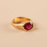 Nico Ring with Rubellite Tourmaline