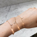 Letter Bracelet - 9ct Gold