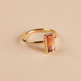 Juno Pink Tourmaline Ring - 18ct Gold