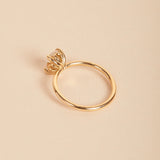 Vera Oval Diamond Solitaire - 18ct Gold