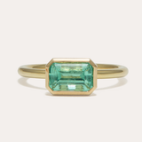 Esmeralda Ring with Russian Emerald