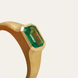 Nico Ring with 0.76ct Zambian Emerald - 18ct Gold