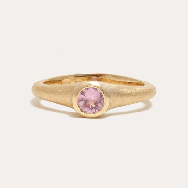 Coco with Round Pink Sapphire