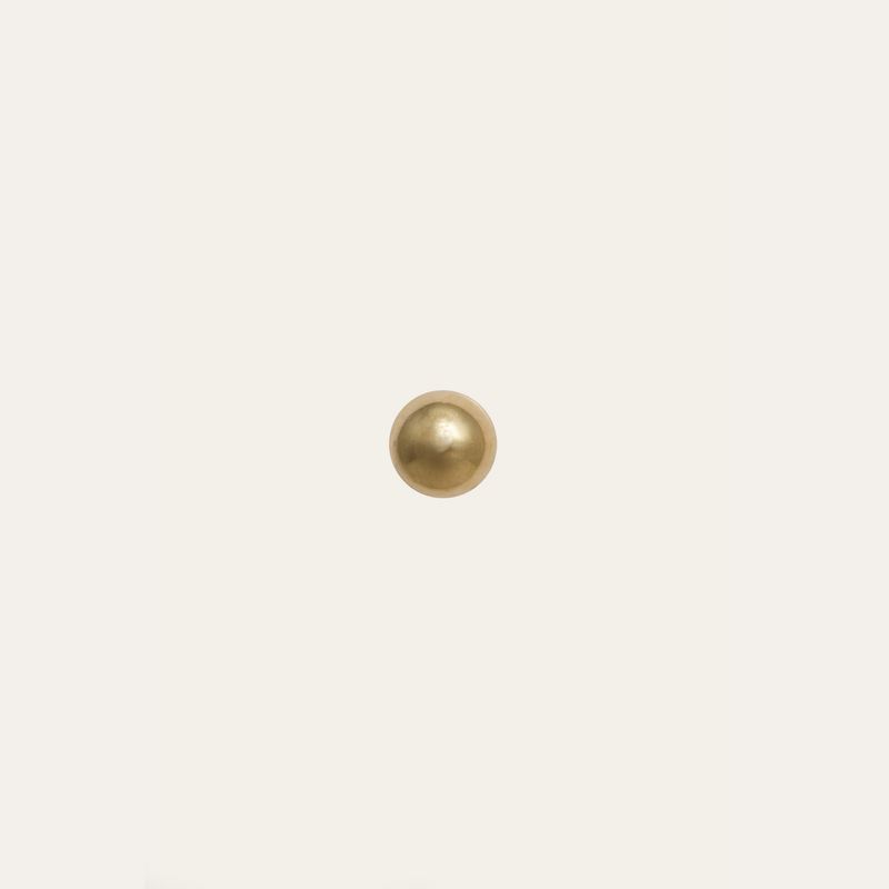 Dot Stud 3mm - 14ct Gold