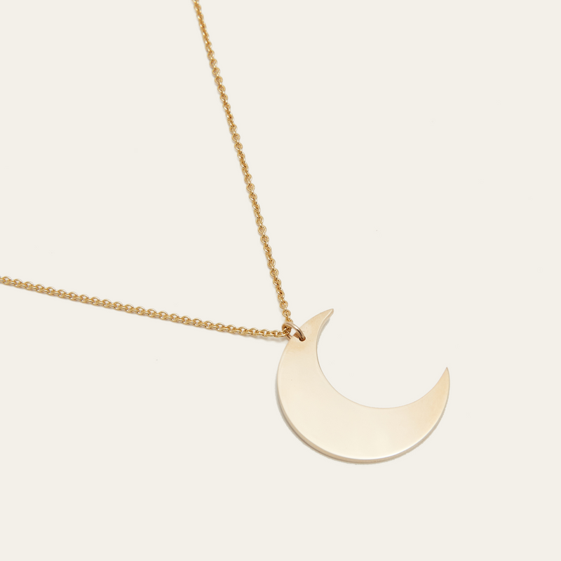 Luna Necklace - 9ct Gold