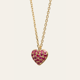 Little Red Heart Necklace