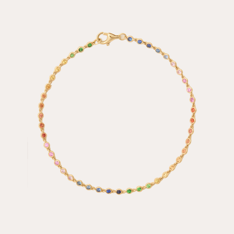 Dream Rainbow Sapphire Bracelet