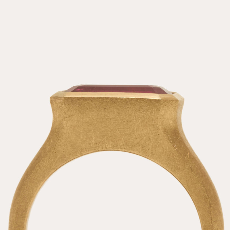 Nico Ring with Rubellite Tourmaline