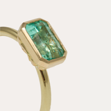 Esmeralda Ring with Russian Emerald