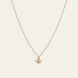 Tiny Honey Bee Necklace - 9ct Gold