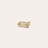 Neo Baguette Diamond Stud
