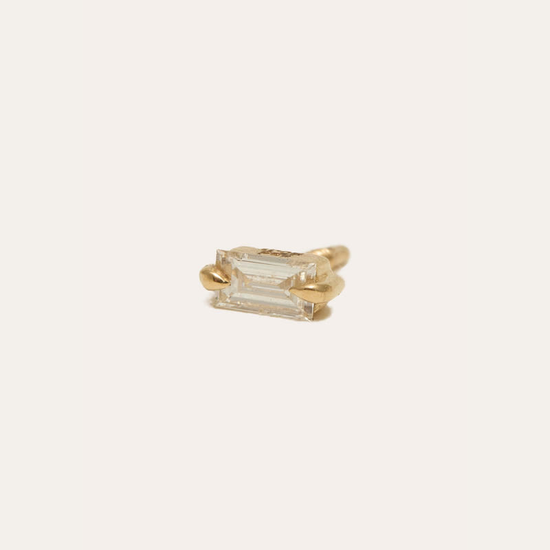 Neo Baguette Diamond Stud