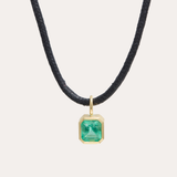 Clio Pendant with Russian Emerald