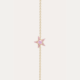 Electra Pink Sapphire Bracelet