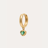Be Mine Huggie Emerald Small