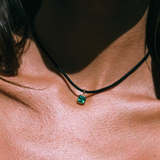 Clio Pendant with Russian Emerald