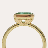 Esmeralda Ring with Russian Emerald