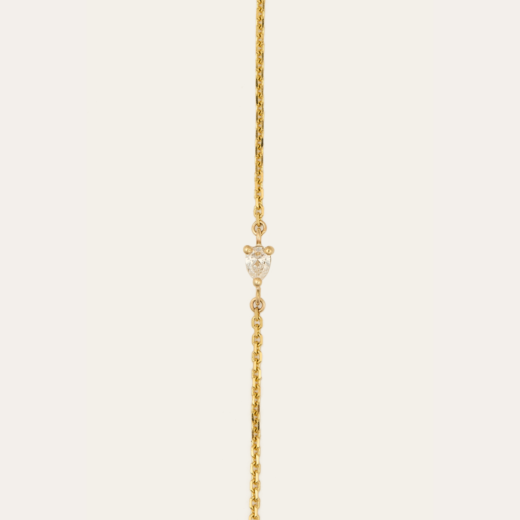 Eos Pear Shape Lab Diamond Bracelet – By Baby