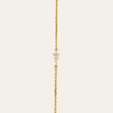 Eos Pear Shape Lab Diamond Bracelet - 9ct Gold