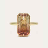 Zia Ring with Bi Coloured Tourmaline