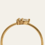 Lyra Lab Diamond Ring - 9ct Gold