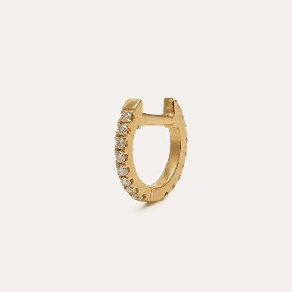 Diamond Huggie Small