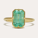 Zia Ring with Russian Emerald