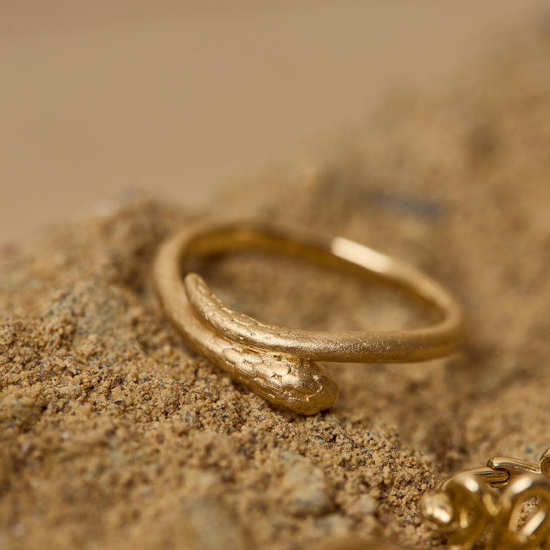 Snake Stacker - 9ct Gold