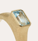 Nico Ring with Aquamarine
