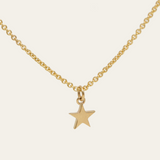 Star Necklace - 9ct Gold