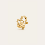 Snake Huggie Small - 9ct Gold