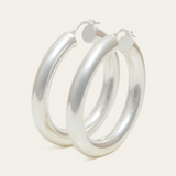 Extra Hoops Large - Silver