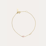 Pink Marquise Evil Eye Bracelet