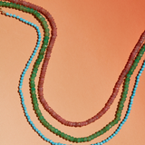 Tiny Turquoise Bead Necklace