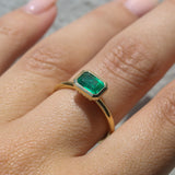 Esmeralda with 0.94ct Zambian Emerald - 18ct Gold