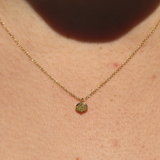 Mira Necklace with Natural Yellow Diamond