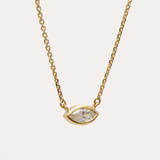Sol Marquise Lab Diamond Necklace