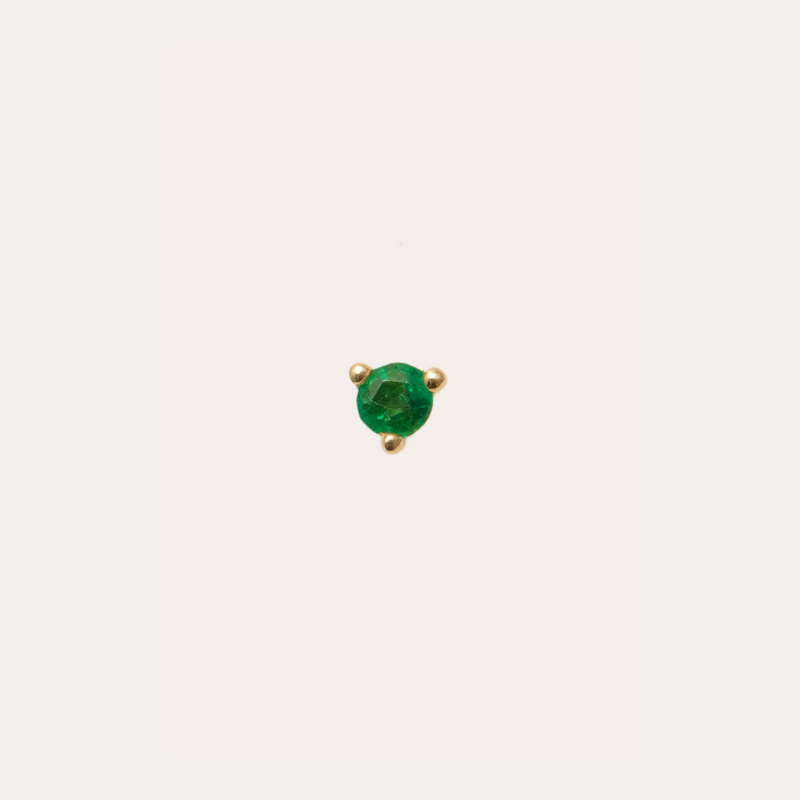 Tiniest Neo Emerald Stud
