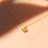 Mira Necklace with Natural Yellow Diamond