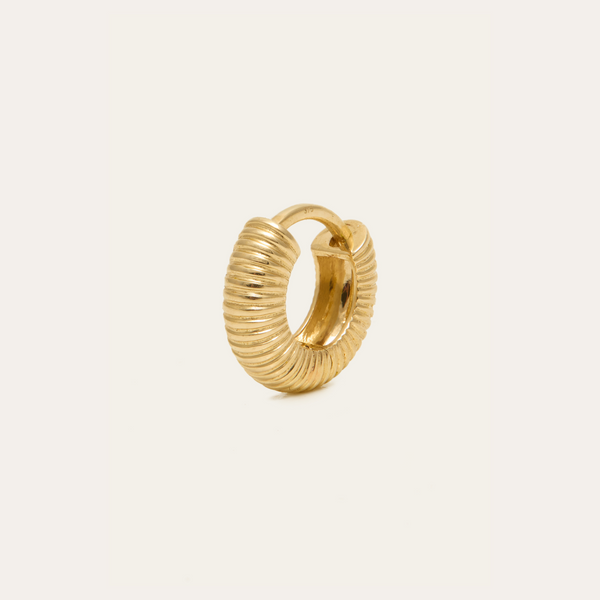 Morphi Huggie Small - 9ct Gold