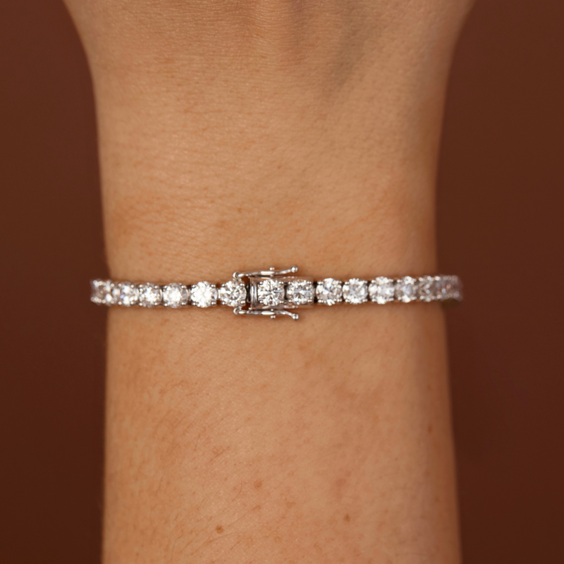 The 10ct Lab Diamond Tennis Bracelet