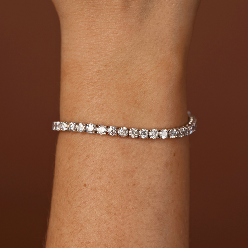 The 10ct Lab Diamond Tennis Bracelet