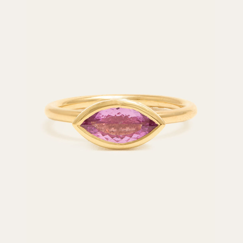Stevie Ring with Madagascan Pink Sapphire
