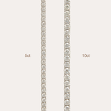 The 10ct Lab Diamond Tennis Bracelet