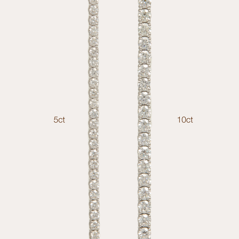 The 10ct Lab Diamond Tennis Bracelet