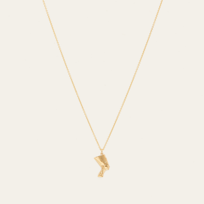 Nefertiti Necklace 9ct Gold