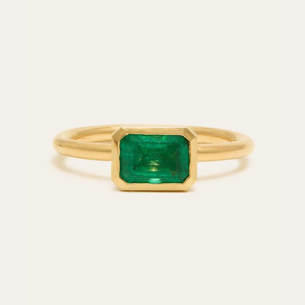 Esmeralda with 1.01ct Zambian Emerald - 18ct Gold